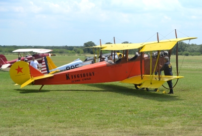 Getting the Canuck ready to fly
