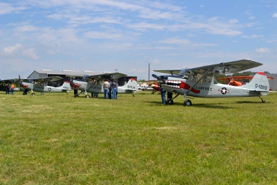 L-19s (O-1s) that flew in for the AirFair
