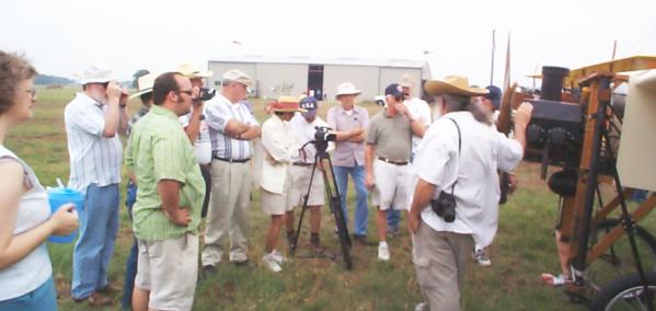 Richard DesChenes talking about the Bleriot Model XI