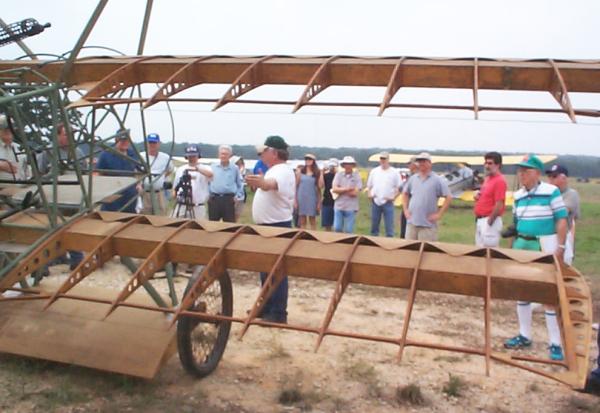 Bill Broussard talking about the Fokker Dr.I