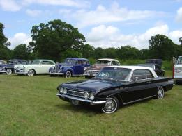 Various restored cars