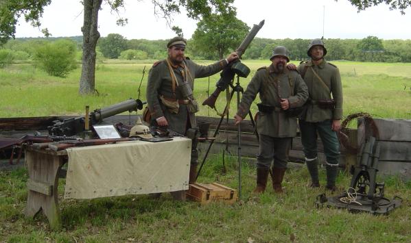Western Front re-enactors