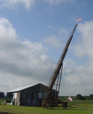 Zeppelin maintenance ladder