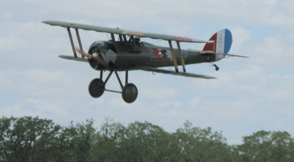Nieuport 28 Fly-by