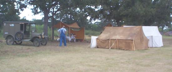 Headquarters Company encampment