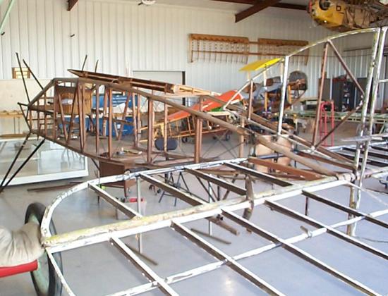Bristol fuselage rear quarter view
