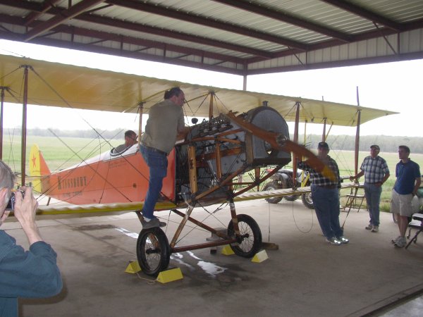 Canuck engine running-in