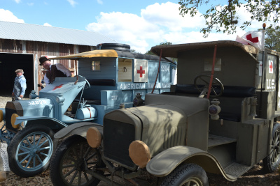 Model T ambulances