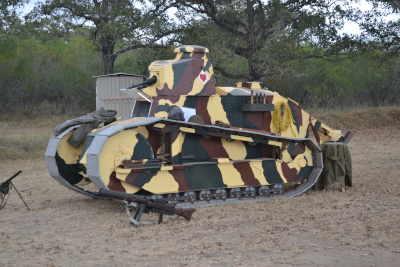 Renault 17 tank replica