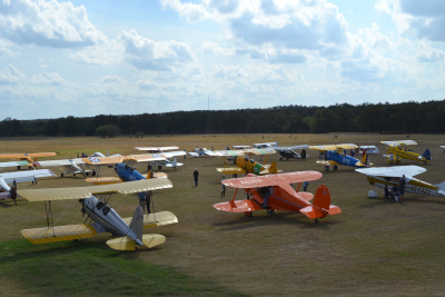 Fly-in parking