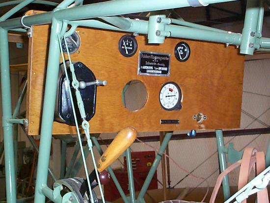 Fokker instrument panel