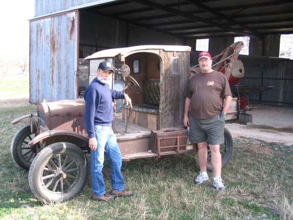 Model T Wrecker and scurvy crew