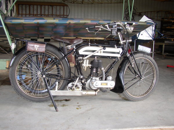 1921 Triumph motorcycle