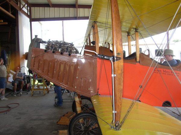 Running up the Canuck engine