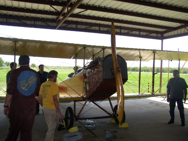 Canuck after engine run