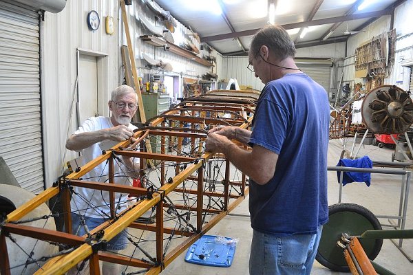 Re-assembling the Thomas-Morse Scout belly formers