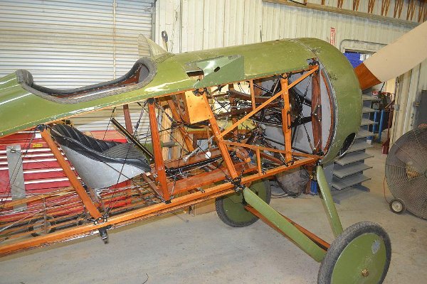 Thomas-Morse Scout fuselage