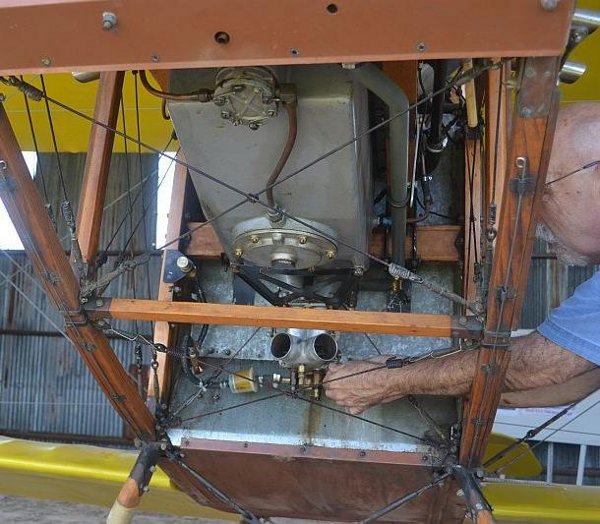 Working on the OX-5 carburetor