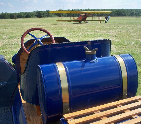 Blue Racer and Curtiss Canuck