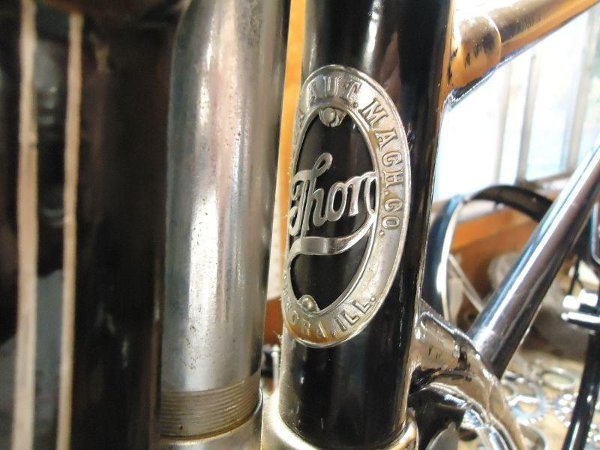 Thor motorcycle nameplate