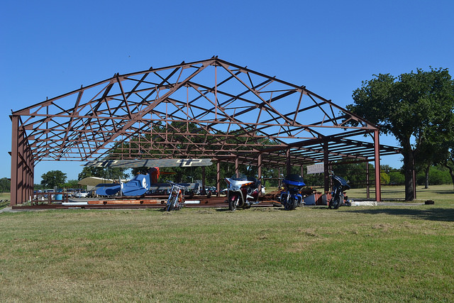 WWI Hangar Skeleton