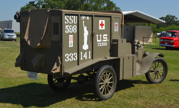 American Ford Model T ambulance