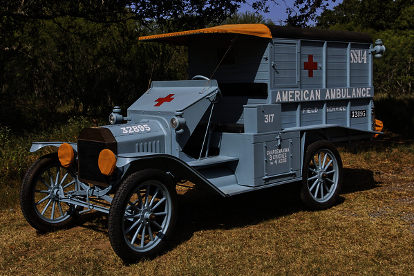 French Model T ambulance